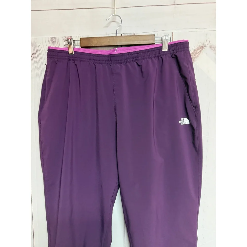 The North Face Womens Wander Joggers 2.0 XL Purple FlashDry-XD EUC